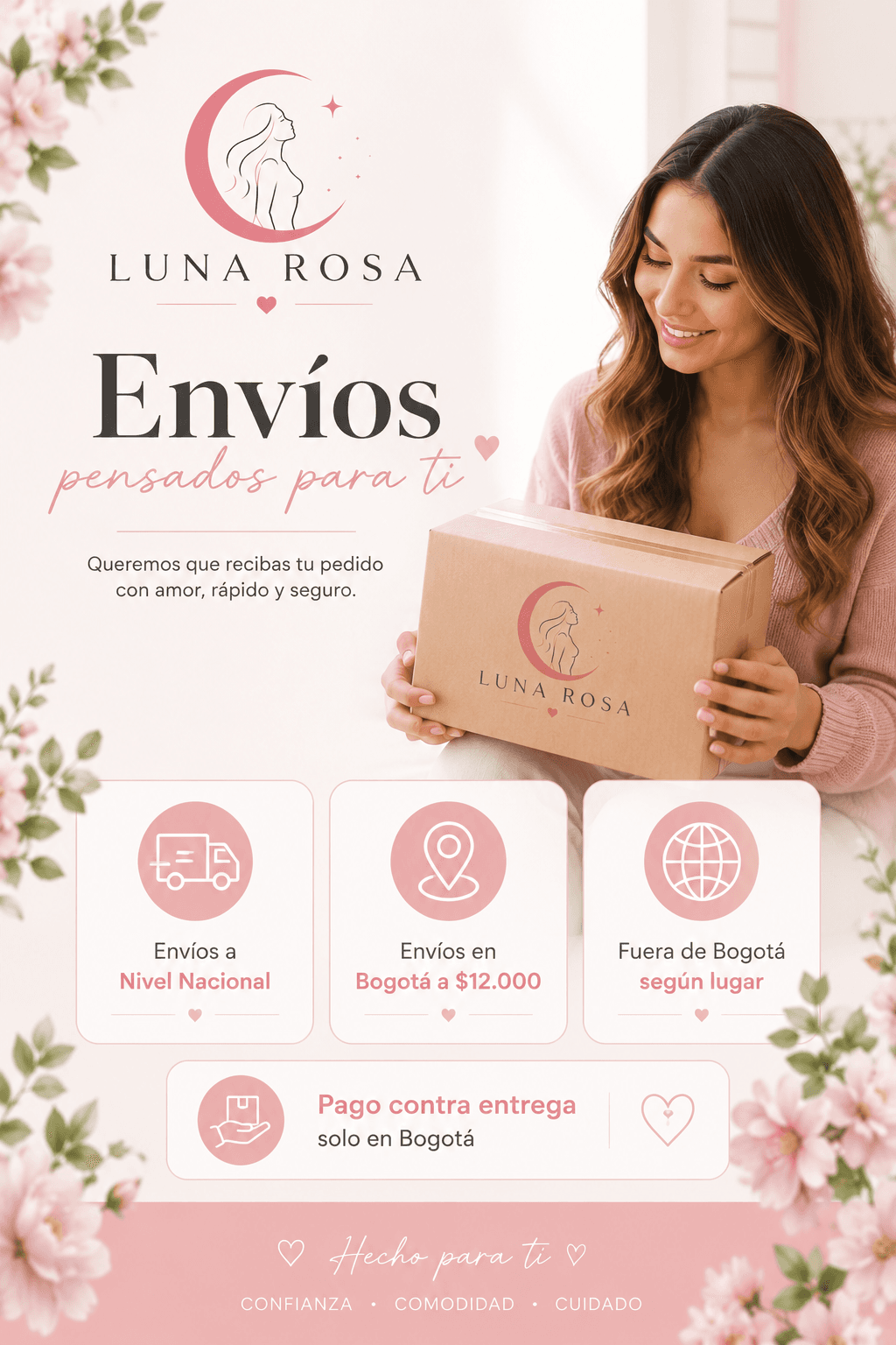 EnvĂos Luna Rosa